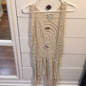 Crochet vest